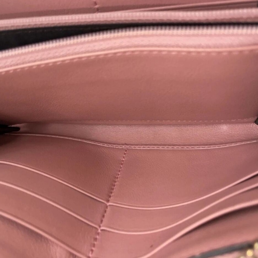 Gucci Blush Pink Embossed Leather Wallet - Picture 3 of 3
